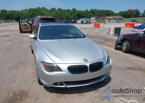 2007 BMW 650I z USA, uszkodzony, nr VIN WBAEH13507CR46469